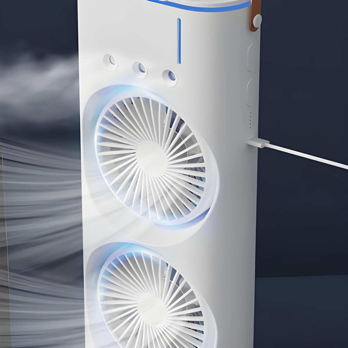 BreezeFlow™ – Ventilateur Humidificateur RGB.