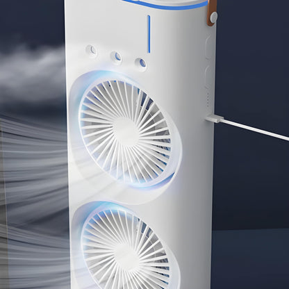 BreezeFlow™ – Ventilateur Humidificateur RGB.