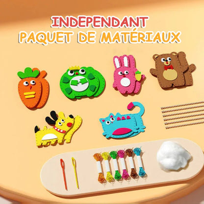 CreaStitch™ – Kit Magique de Couture Ludique pour Enfants