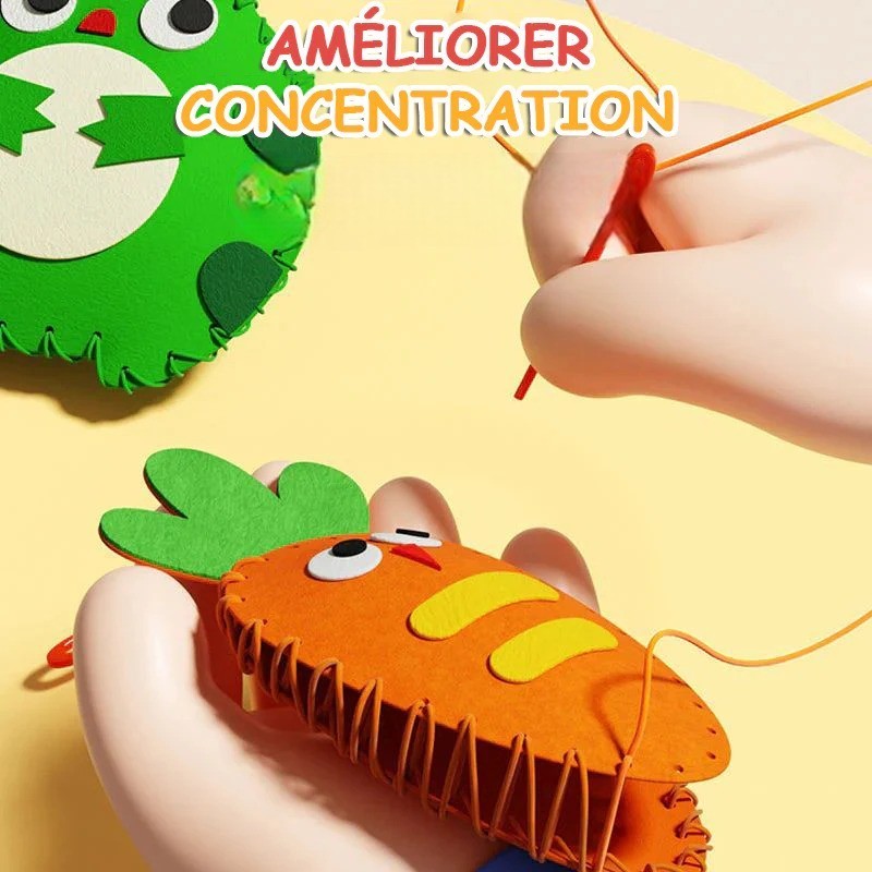 CreaStitch™ – Kit Magique de Couture Ludique pour Enfants