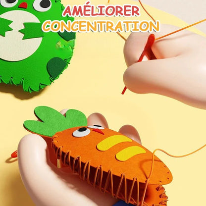 CreaStitch™ – Kit Magique de Couture Ludique pour Enfants