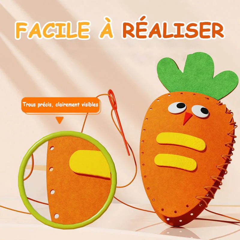 CreaStitch™ – Kit Magique de Couture Ludique pour Enfants