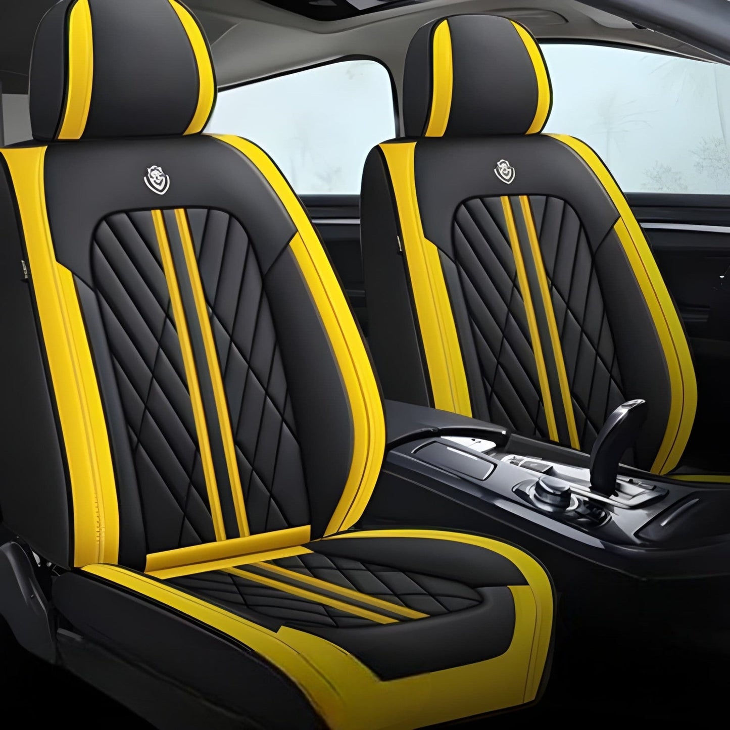 LuxDrive™ – Housses de Siège Premium.